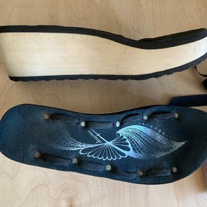 Mohop Interchangable Ribbon Sandals Size 8